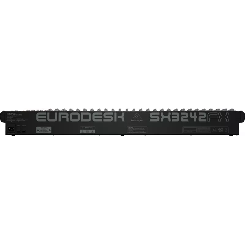 Behringer SX3242FX audiomixer 32 kanalen zwart