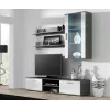 Cama tv-standaard SOHO 180 grijs/wit glanzend