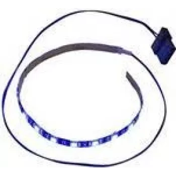 LED-strip Inter-Tech 88885448 300 mm zwart blauw 18 lampen
