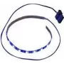 LED-strip Inter-Tech 88885448 300 mm zwart blauw 18 lampen