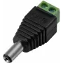 Voedingsadapter EUROLITE 50532025 male – DC-holtestekker naar schroefklem
