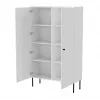Vitrine cama meble PALAZZO BIS 1000×390×1660 mm wit mat