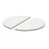 TunaBone | halvemaan-pizzasteen, 190 mm voor Kamado 23/24 inch