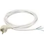 Stroomaansluitkabel AS Schwabe 70807 wit, 10 m lengte