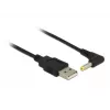 Stroomkabel DeLOCK 85544 USB A 1,5 m zwart
