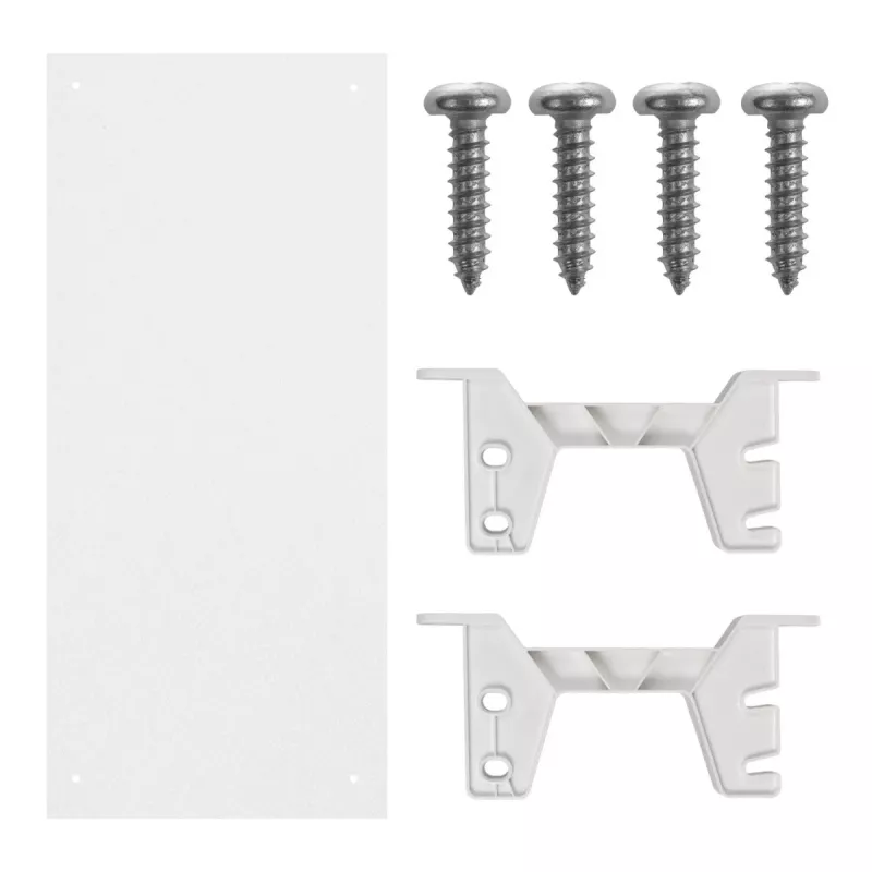 Maclean organizer voor kabels/stekkerdozen onder het bureau, max. belasting 5 kg, wit, MC-106 W