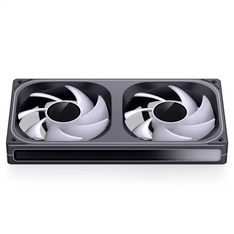 Ventilator Jonsbo ZB-240 240mm ARGB PWM zwart — Infinity-Mirror-ontwerp