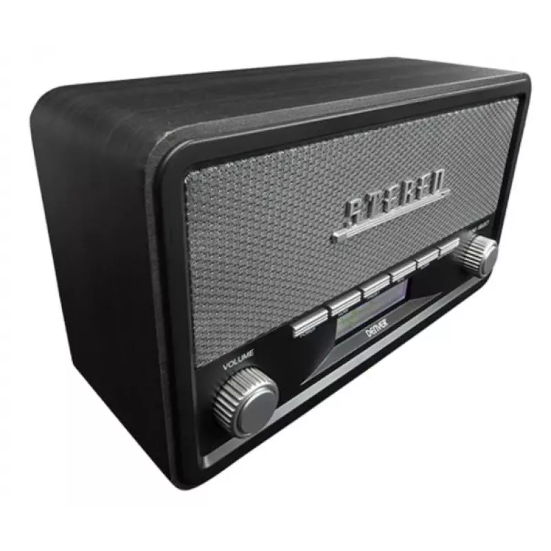 Denver DAB-18 donkergrijs digitale radio DAB+