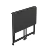 Maclean klaptafel, zwart, mobiel, 100 x 50 cm, max. 50 kg MC-1250 B