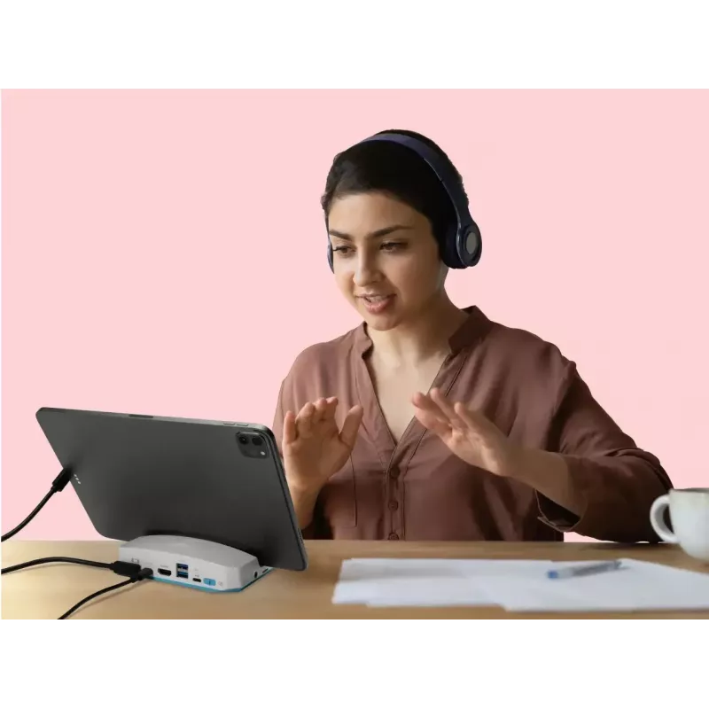 AVerMedia X'TRA GO GC515 videocapturedock, 4K30/1080p120-opname, 4K60 HDMI-uitgang, USB-C DP Alt Mode, USB Power Delivery, wit