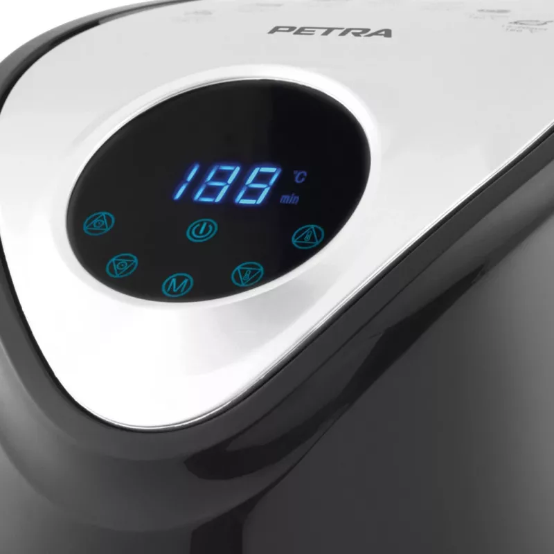 Heteluchtfriteuse Petra PT4221VDEEU7 4,5 l, elektrische tafelfriteuse