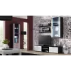 Cama Set van twee planken 125cm SOHO wit mat