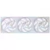 Behuizingsventilatorset Jonsbo ZA-420W — 3×140 mm PWM ARGB, wit