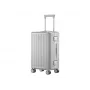 Xiaomi BHR9078GL koffer met aluminium frame 24 inch, hardshell reiskoffer, polycarbonaat/polyester, grijs
