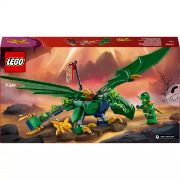 Bouwspeelgoed LEGO NINJAGO 71829 Lloyds Groene-Wouddraak, 128 onderdelen, 2 minifiguren, vanaf 6 jaar
