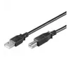 Wentronic Goobay USB 2.0 Hi-Speed verlengkabel, zwart, 1,8 m - USB 2.0-stekker (type A) > USB 2.0-bus (type A) (68903)