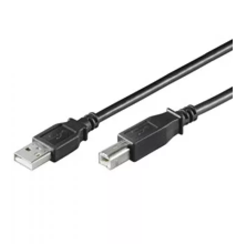 Wentronic Goobay USB 2.0 Hi-Speed verlengkabel, zwart, 1,8 m - USB 2.0-stekker (type A) > USB 2.0-bus (type A) (68903)