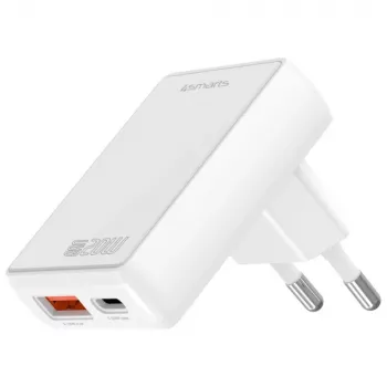 Indoor-oplader 4smarts 546020 universeel wit AC-snelladen