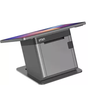 Thermische mobiele bonprinter IMIN I24T0133, 80-mm-rolondersteuning, draagbare bonprinter