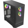 PC-behuizing Thermaltake View 290 TG ARGB midi tower zwart