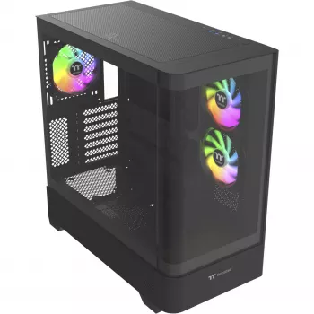 PC-behuizing Thermaltake View 290 TG ARGB midi tower zwart