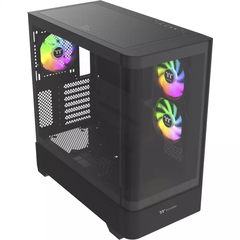 PC-behuizing Thermaltake View 290 TG ARGB midi tower zwart