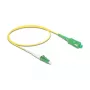 DeLOCK 83234 InfiniBand glasvezelkabel 0,5 m LC SC LC/APC geel