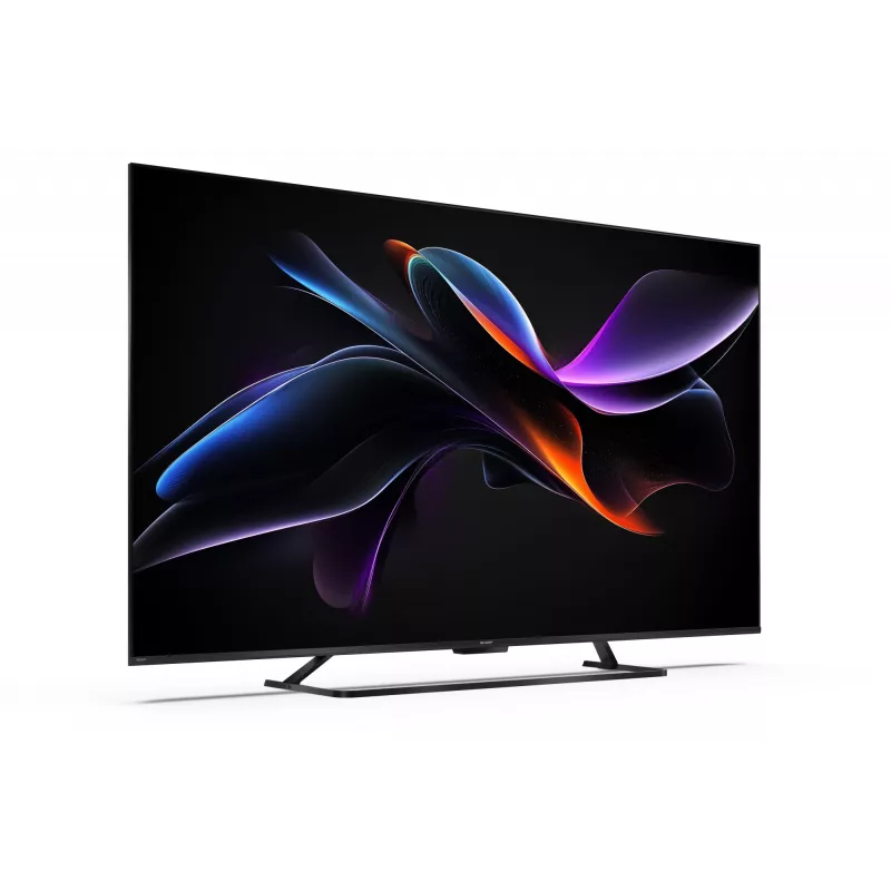 Sharp 65HR7265E 65" 4K UHD Smart LED-tv, Google TV, Wi-Fi, zwart