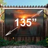 Maclean MC-561 elektrisch projectiescherm 135 300x168 cm 16:9 met wandbediening en afstandsbediening