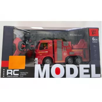 Op afstandsbediening brandweerauto-model Madej R/C Car Fire Engine light
