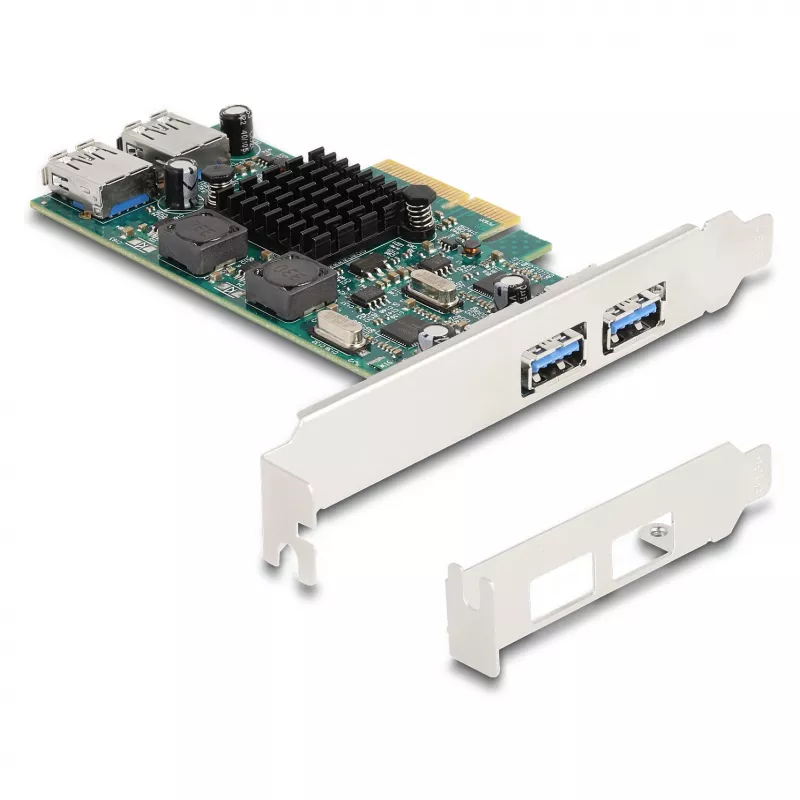 DeLOCK PCI Express x4-kaart 2 x USB 5 Gbit/s Type-A 2 x intern USB