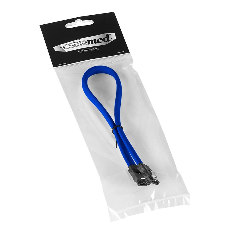 ModMesh SATA 3 kabel 30 cm - blauw - kabel - digitaal/data (CM-CAB-SATA-N30KB-R)