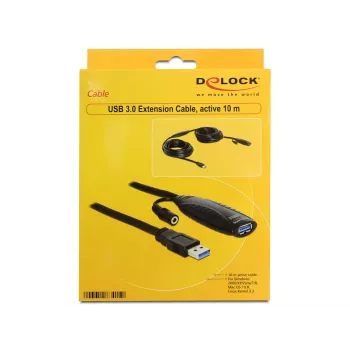 USB-kabel DeLOCK USB3.0-A - USB3.0-A 10m