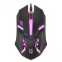 Bedrade optische muis DEFENDER CYBER MB-560L — dubbelhandig, 1200 DPI, USB Type-A, 2 knoppen, zwart
