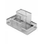 Etui Forpus, zilver, leeg, 4, geperforeerd metaal 1005-013