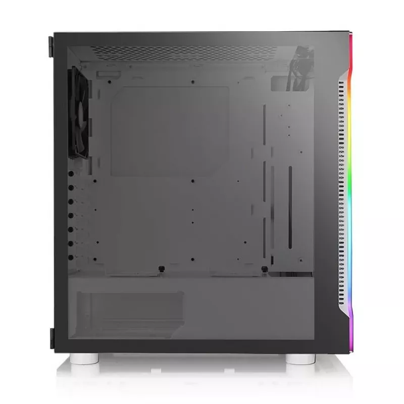 PC-behuizing Thermaltake H200 TG Snow RGB Midi Tower wit