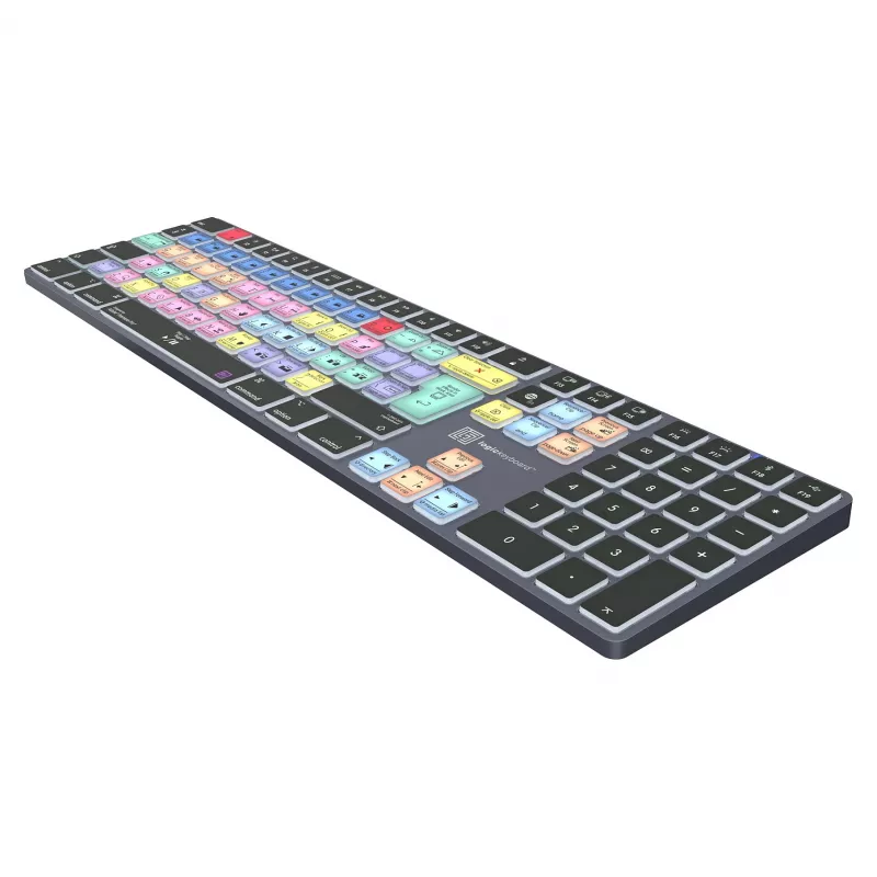 LogicKeyboard Titan DE Mac-toetsenbord voor Adobe Premiere Pro CC — Duitse layout