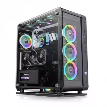 PC-behuizing Thermaltake Core P6 Tempered Glass midi tower zwart