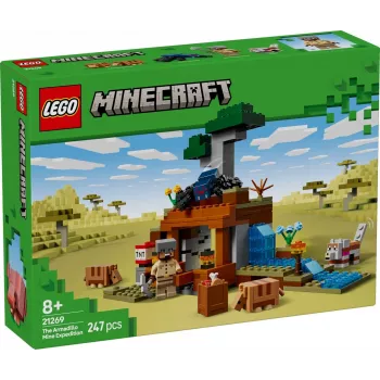 LEGO MINECRAFT 21269 De gordeldier-mijnexpeditie