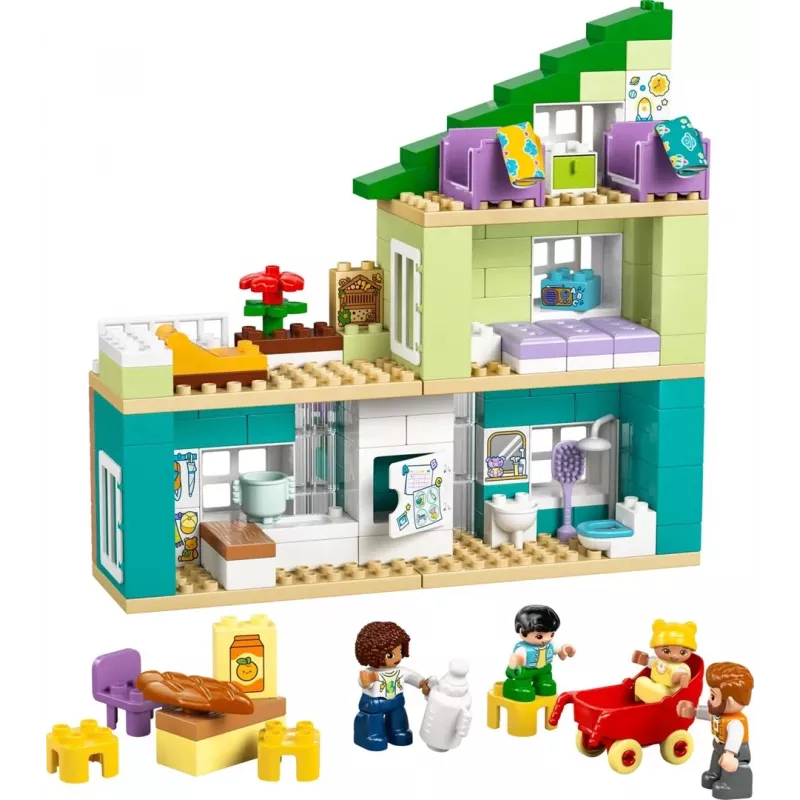LEGO DUPLO 10470 3-in-1 Modern familiehuis met figuren
