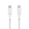Belkin BOOST CHARGE - USB-kabel - 24-pins USB-C (m) naar 24-pins USB-C (m) - USB 2.0 - 2 m - wit