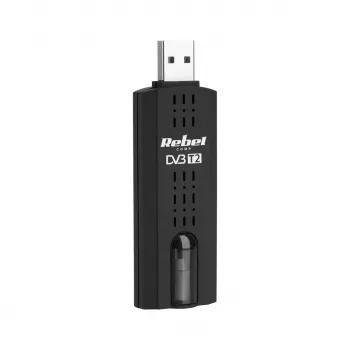 Digitale tv-tuner Rebel Comp KOM1060 — DVB-T2 HEVC receiver