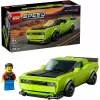 Constructiespeelgoedauto LEGO Speed Champions Dodge Challenger SRT Hellcat 77237 — 390 onderdelen, 1 minifiguur, leeftijdsadvies 9+