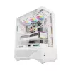 Computerbehuizing Darkflash DY460 ATX wit