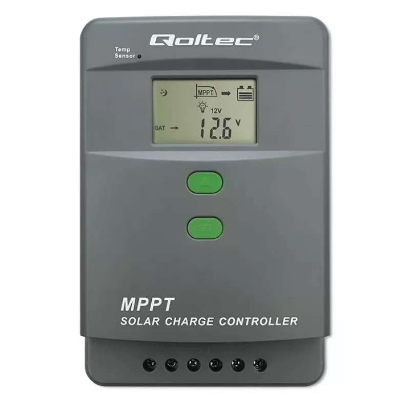 Solar laadregelaar MPPT met temperatuursensor 60A