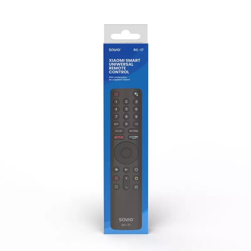 SAVIO RC-17 universele / vervangende afstandsbediening voor Xiaomi Smart TV