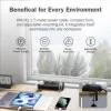 Meervoudig stopcontact DIGITUS 3-voudig met 2×USB-A & 1×USB-C, 3 AC-stopcontacten type E/F, 1,5 m kabel, zwart
