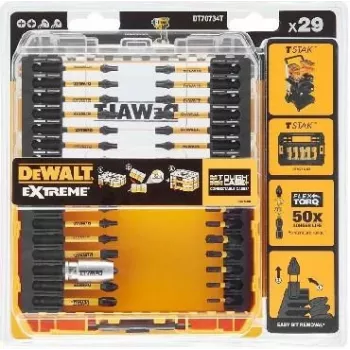Schroevendraaier-bitset DeWALT DT70734T-QZ 29-delig