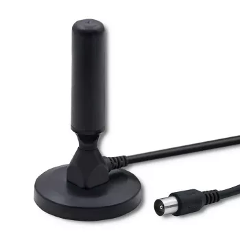 Binnen-TV-antenne QOLTEC 57016 DVB-T2 – compact ontwerp voor digitale terrestrische ontvangst