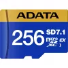ADATA Premier Extreme microSDXC SD7.1 Express geheugenkaart 256GB, leessnelheid 800 MB/s, schrijfsnelheid 700 MB/s, UD256GEX3L1-C